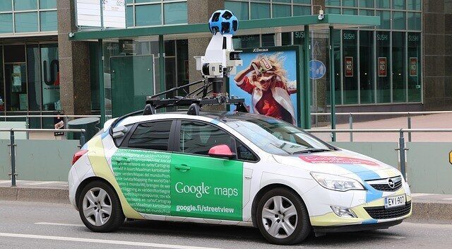 Googleストリートビュー撮影車