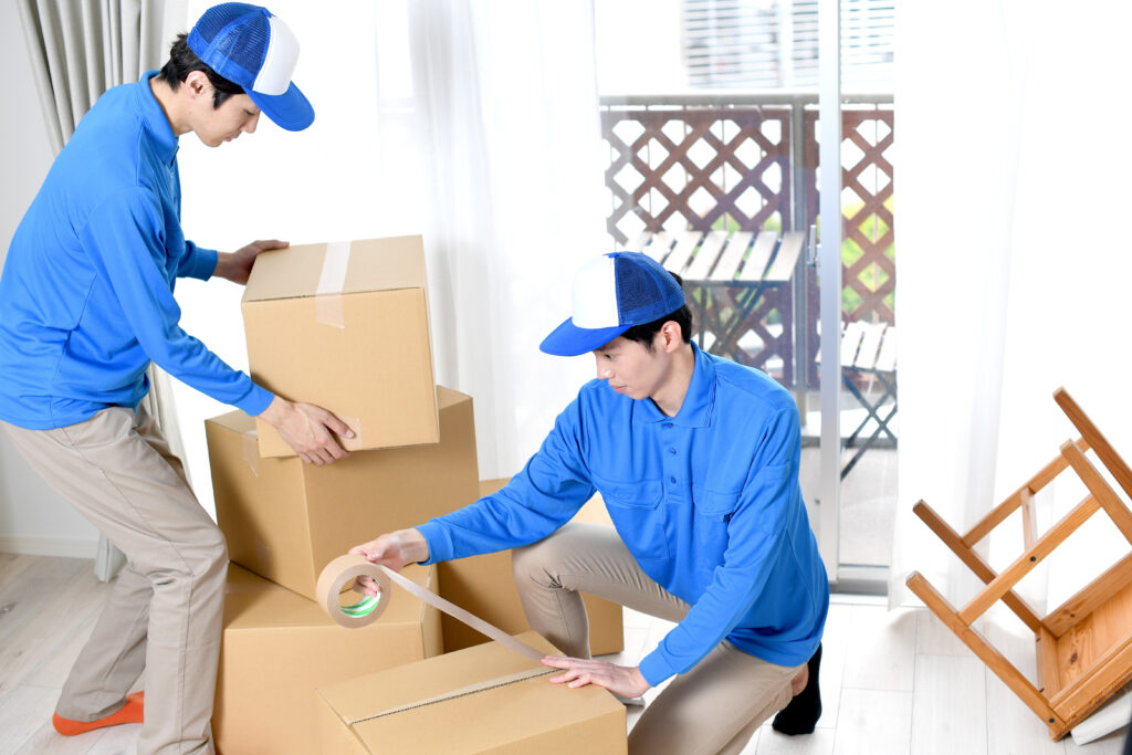 引っ越し会社に荷物を預ける場合のメリット