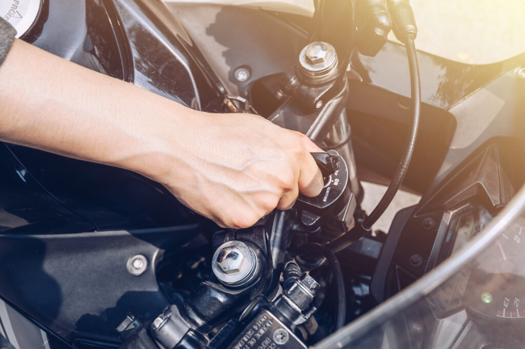 バイクの電源がつかない原因