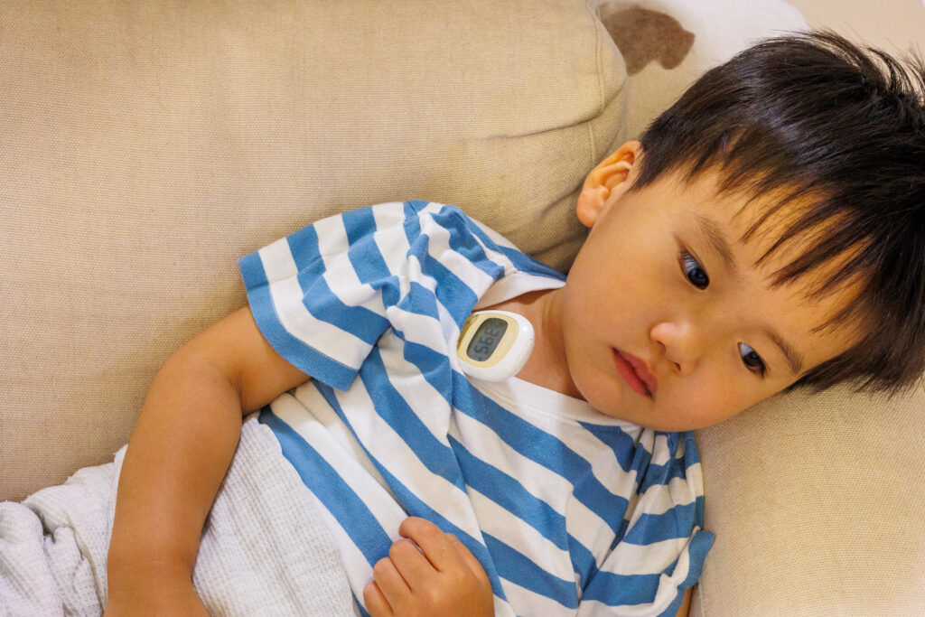 子供の急な体調不良