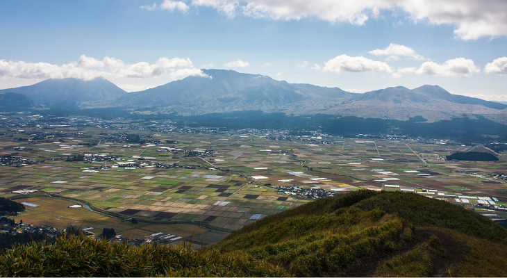 阿蘇山〜くじゅう高原〜別府温泉ルート