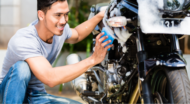 バイクの錆防止コーティング5ステップ