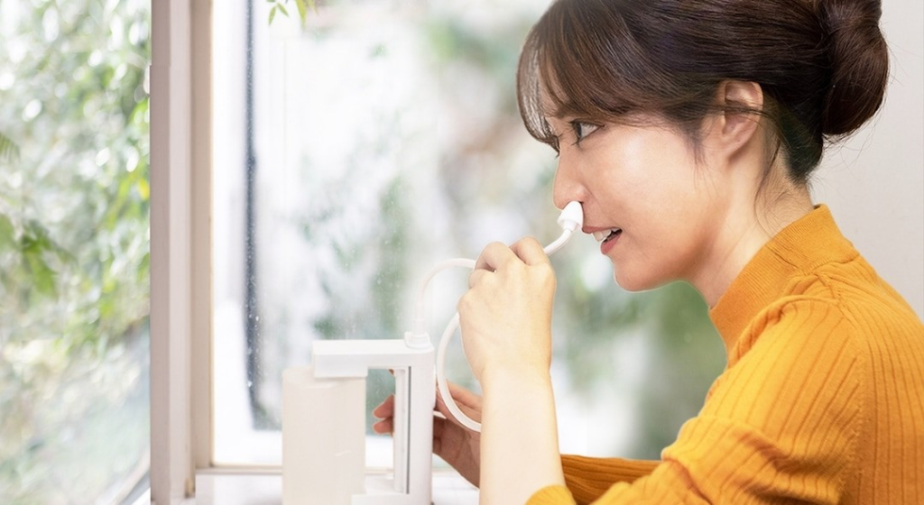 正しい方法で鼻うがいをしよう