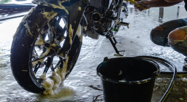 バイクセルフ洗車の基本テクニック